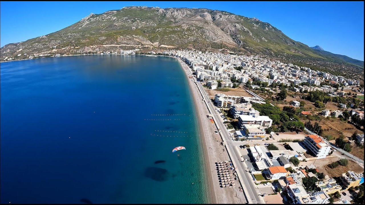 Paramotor in Greece -  Loutraki