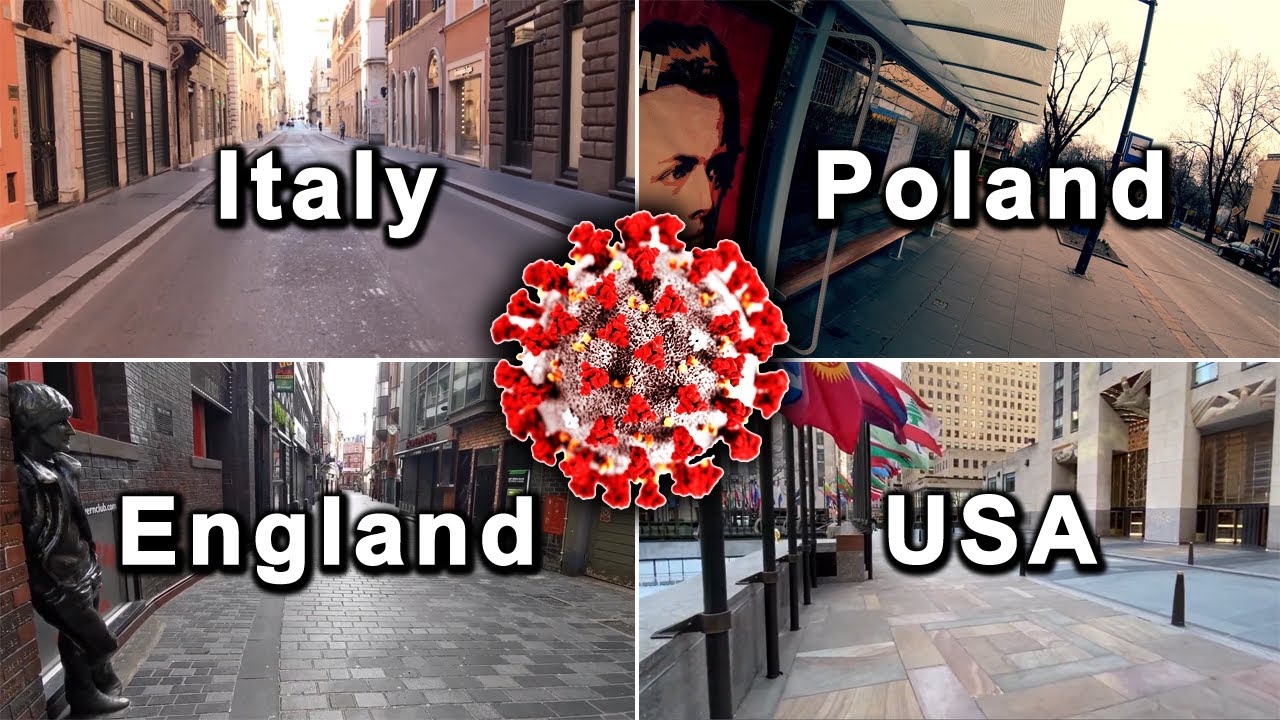 COVID-19 : View of Empty Streets Worldwide - Coronavirus Pandemic