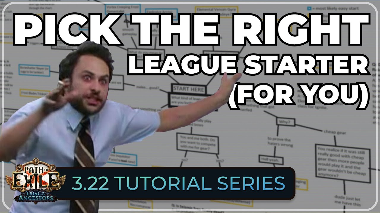 How to pick a League Starter for YOU [PoE 3.22 Trial of the Ancestors]