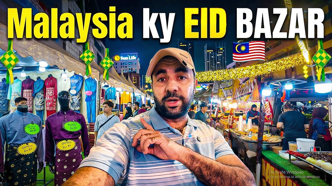 Eid Shopping in Malaysia 2026!  (KL Bazaar Tour)