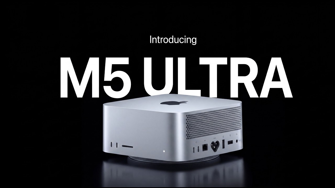 Mac Studio M5 Ultra: Революция 80-ядерного GPU