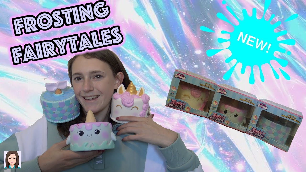 BRAND NEW Silly Squishies Frosted Fairytales Cakes!