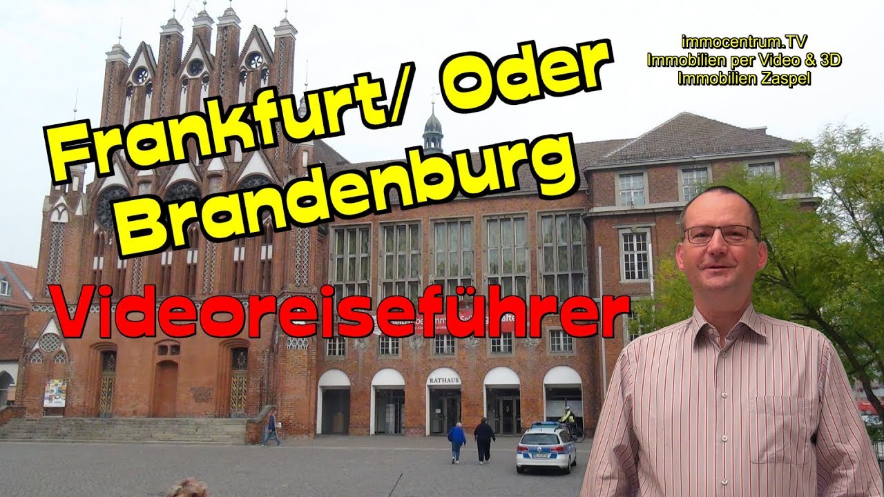 Frankfurt/Oder in Brandenburg-Stadtrundgang & Sehenswürdigkeiten-Videoreiseführer-Brandenburg *Vlog