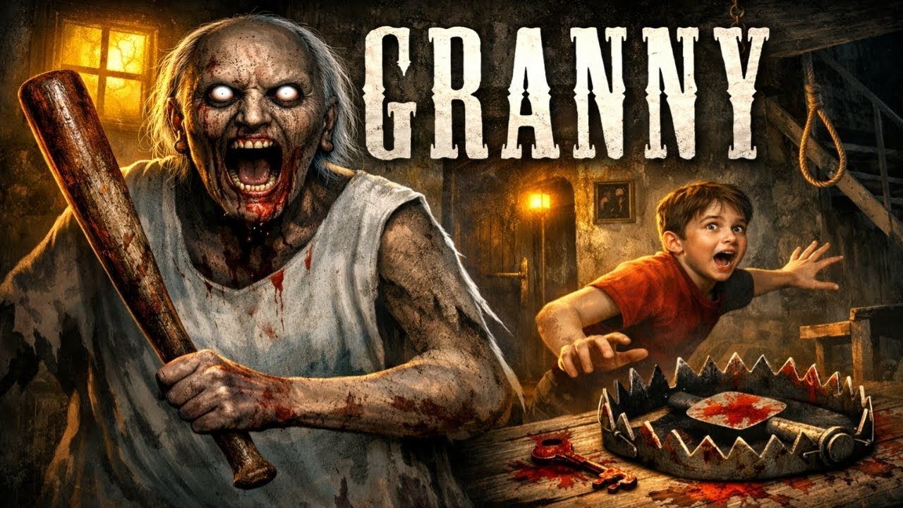 I AM PLAYING GRANNY GAME 🎯 ANSH GAMING 2.0 #automobile #granny #horror 