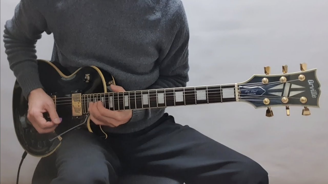 Gary Moore - The Loner, Guitar Cover by Taehan Lee 