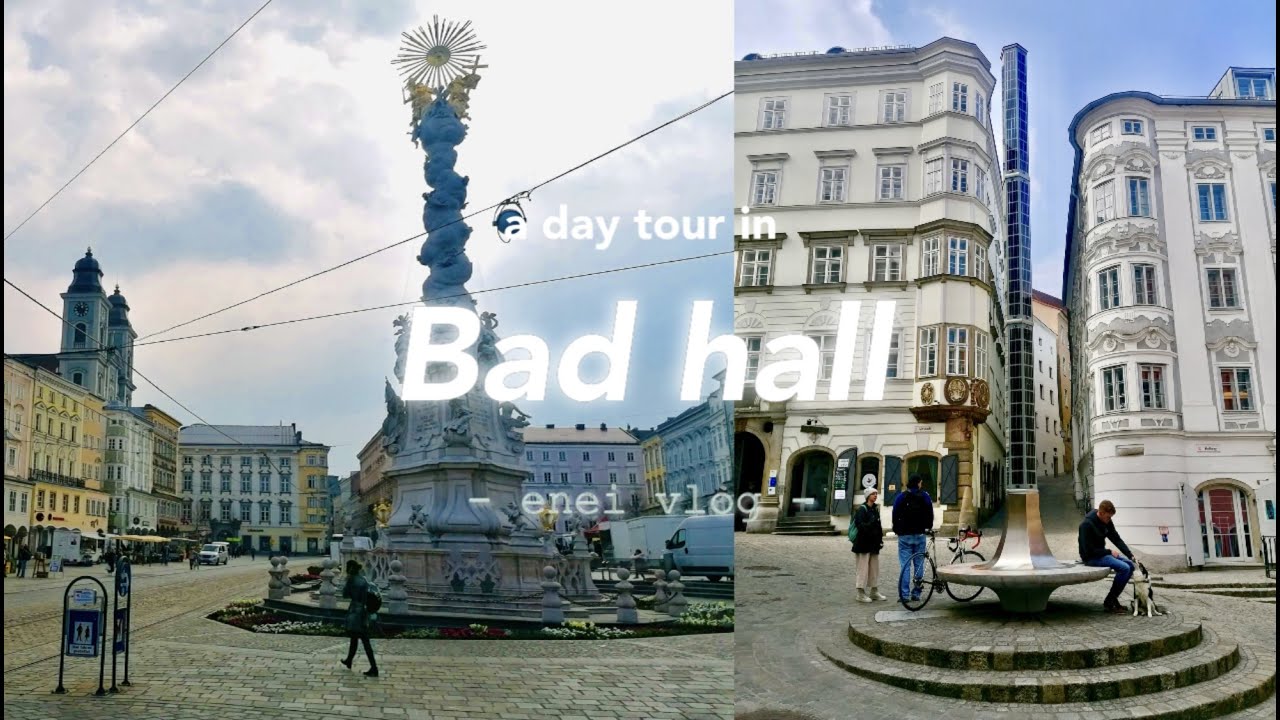 A day tour in the healing Bad hall, Upper Austria | Relaxing vlog