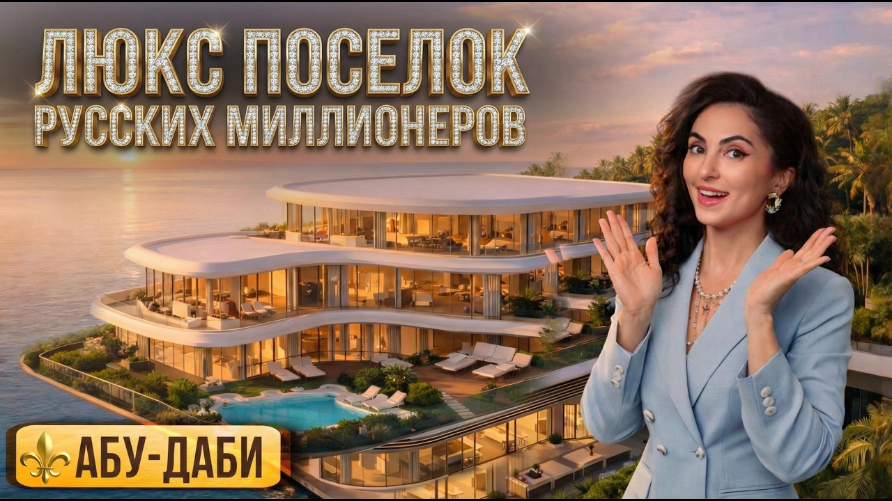 Где живут РУССКИЕ МИЛЛИОНЕРЫ в Абу-Даби? Баня, личный пляж, ЛЮКС дом и пентхаус с бассейном!