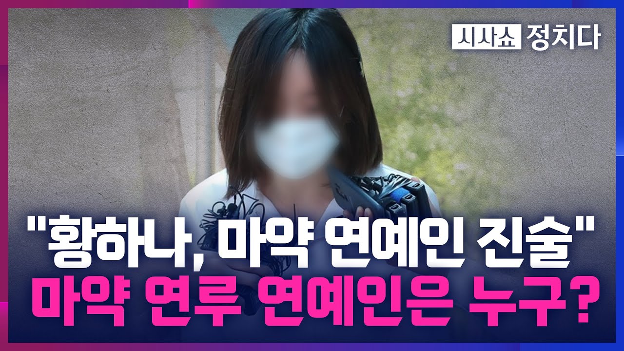 [시사쇼 정치다] 아이 때문에 자진 입국했다던 황하나… 형량 낮추려 연예인 이름 '줄줄'