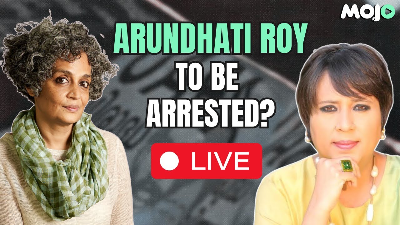 Will Arundhati Roy Be Jailed Under Anti Terror Law for 2010 Speech on Kashmir?  I Barkha Dutt LIVE