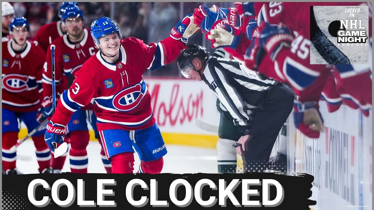 GAME NIGHT: Lightning STRIKES repeatedly, Cole Caufield bows to NO ONE, Sabres youth EXPLODES
