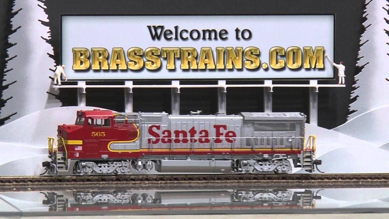 053445-HO Brass Model Train - OMI 5841.1 ATSF Warbonnet Dash 8-40BW #565 - 1992 Run