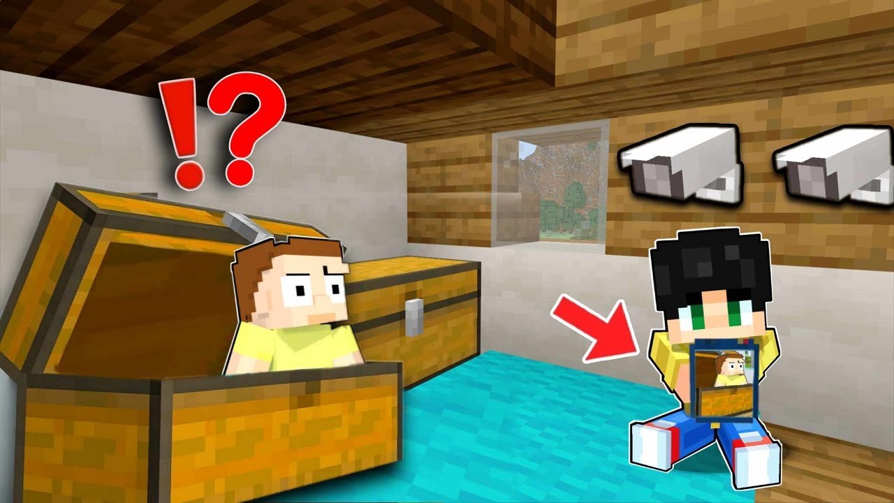 Using Security Cameras to CHEAT in Hide and Seek Minecraft! (Tagalog)