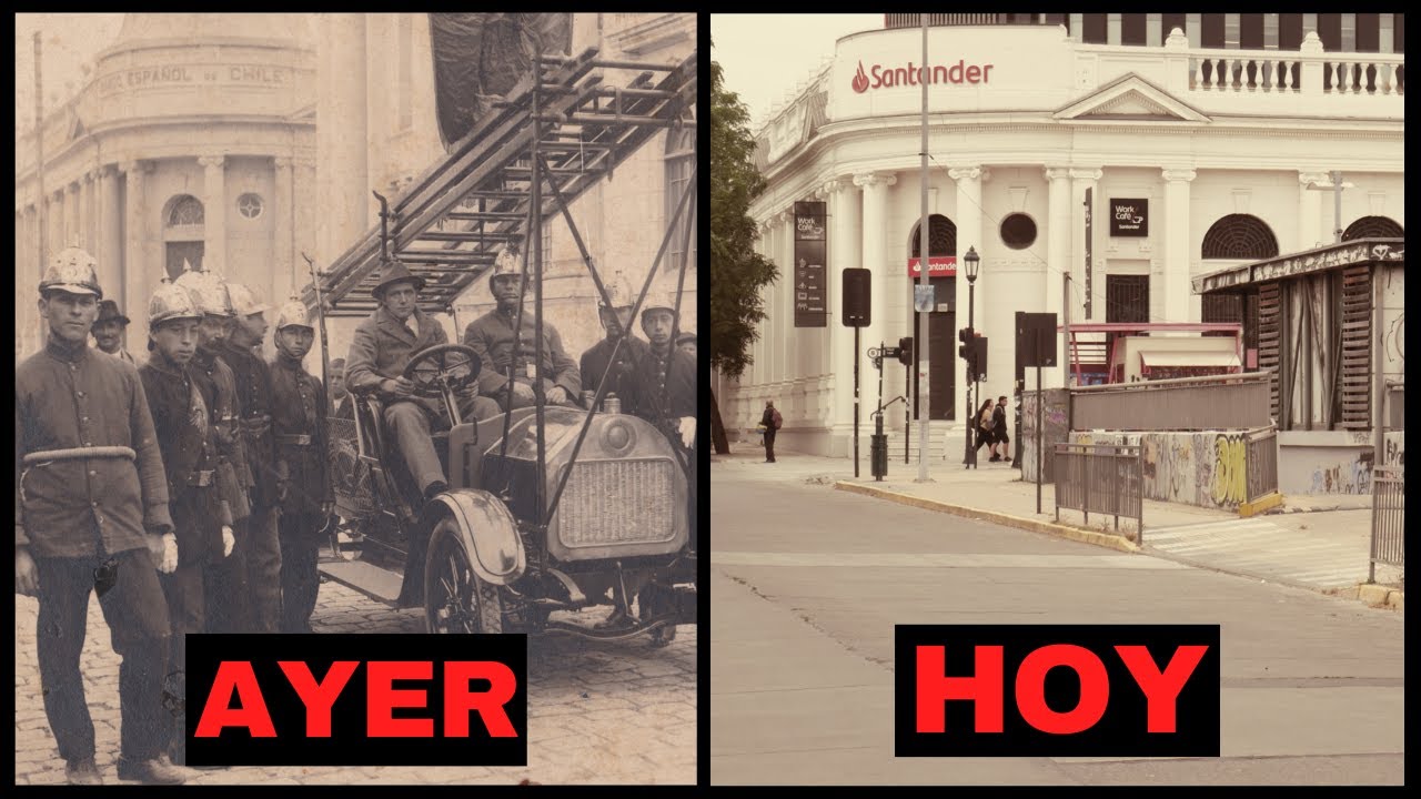TALCA, SUS IMÁGENES DE AYER Y HOY (1ª PARTE)  - THEN AND NOW - VALOREMOS EL PATRIMONIO TALQUINO