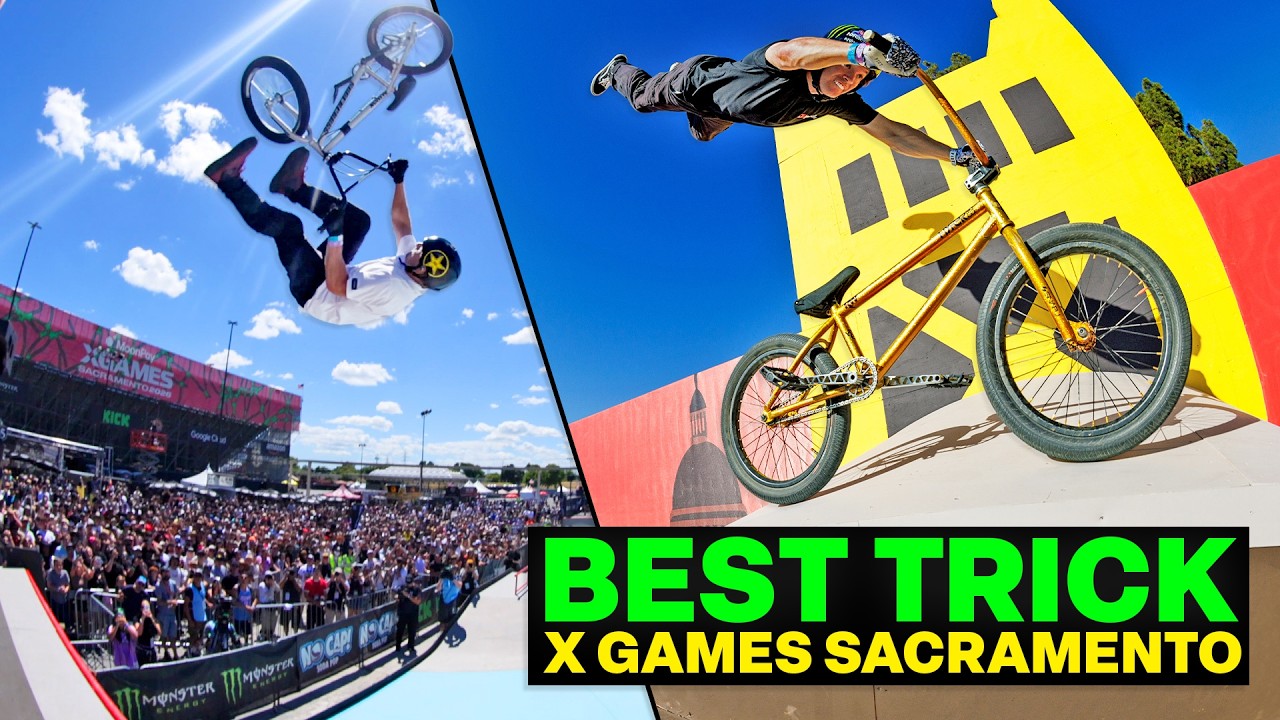 ЛУЧШИЕ ТРЮКИ В ДИСЦИПЛИНЕ BMX ПАРК &mdash; X GAMES SACRAMENTO 2026
