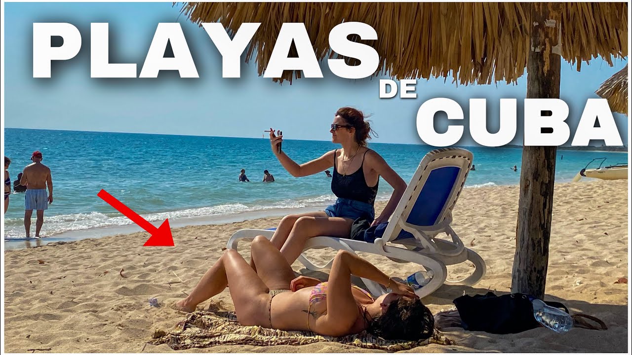Cubanas Hermosas en Playa Ancón🍑🔥😏Playas de Cuba ¿Son tan BONITAS como Dicen?