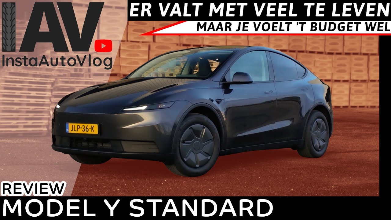 1000 km in de 'spotgoedkope' Tesla Model Y Standard | Goed, maar smakeloos