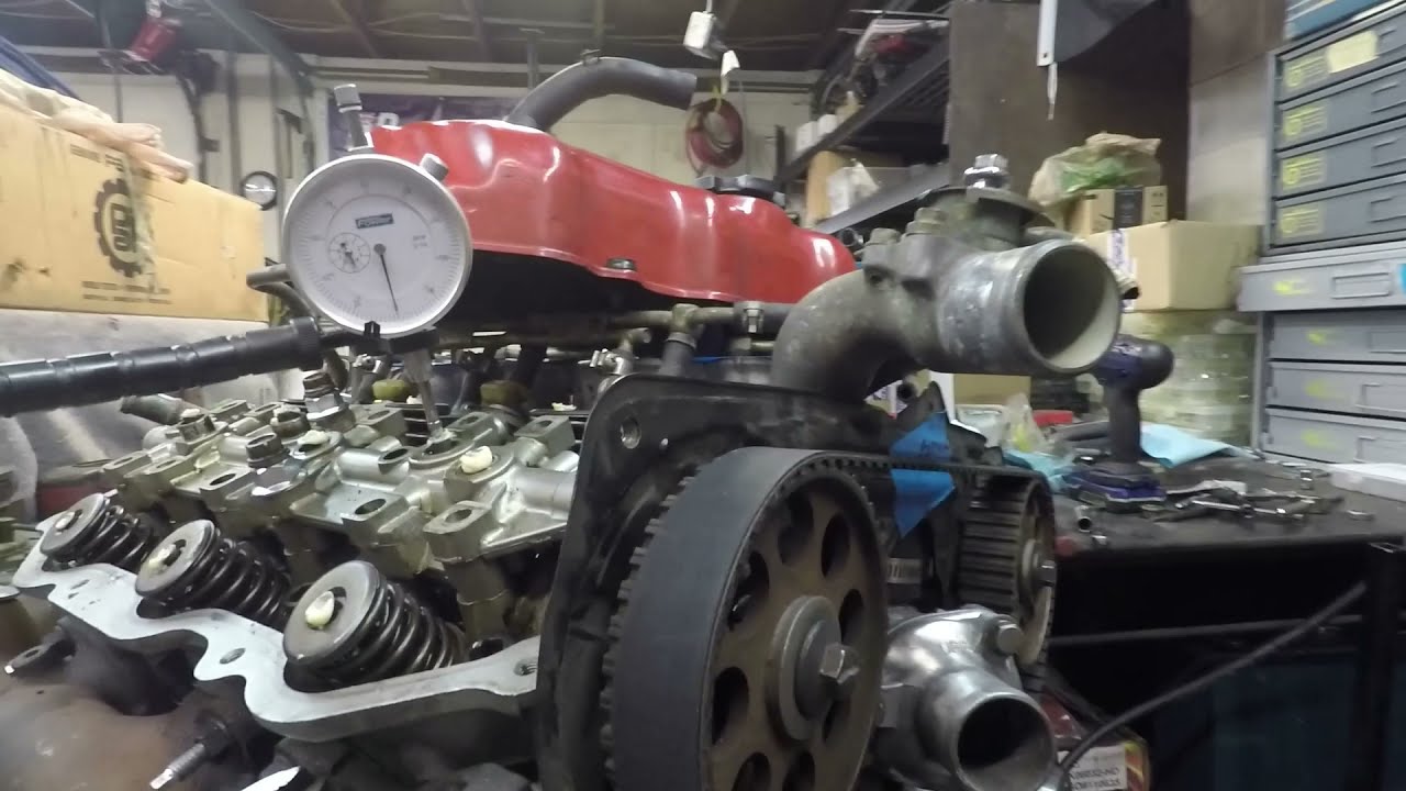 Cam Degree process on VG30E and VG30ET Nissan Engine