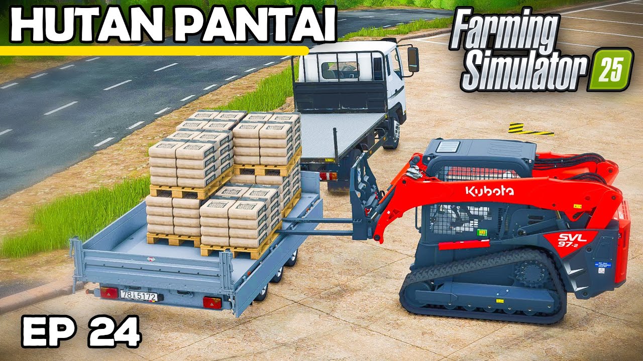 FORKLIFTS GALORE | Farming Simulator 25 - Hutan Pantai | Episode 24