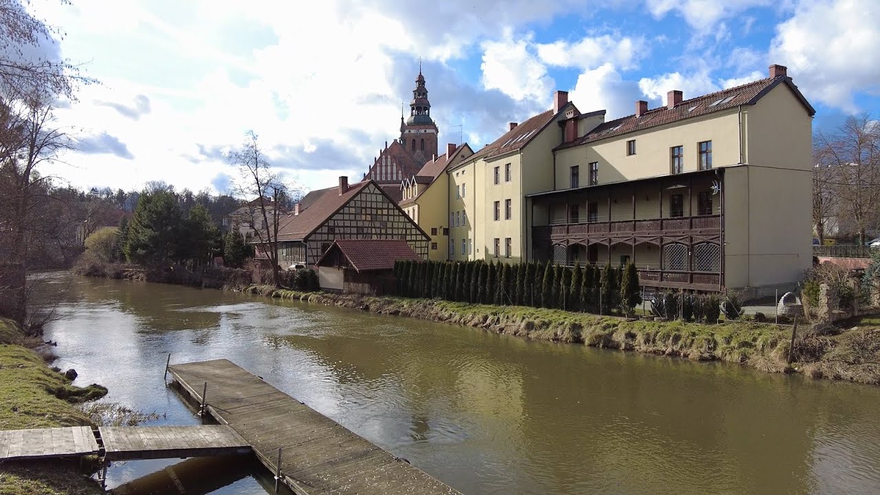 Lidzbark Warmiński - Spacer po mieście.  [ 4K 60fps ,3D audio ]