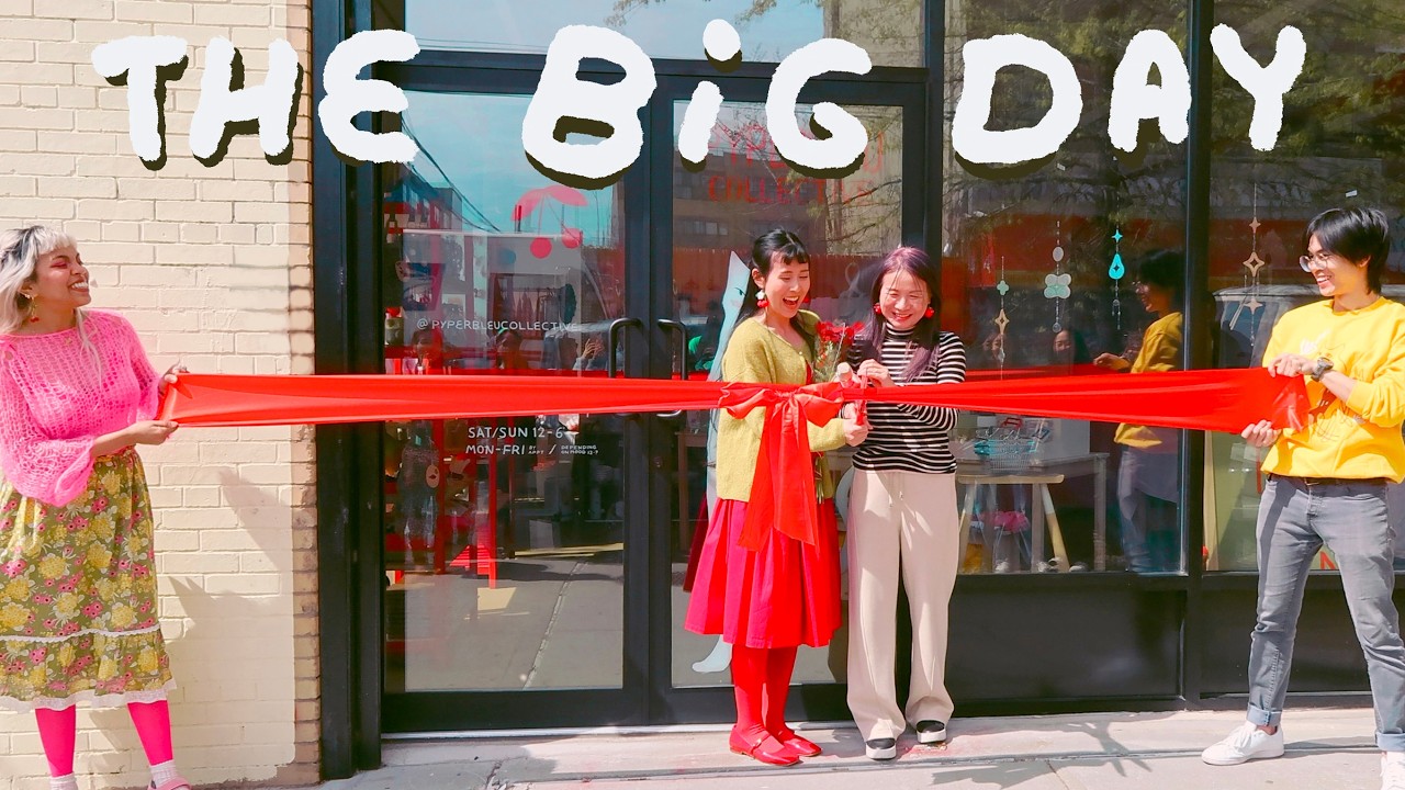 Happy Grand Opening to us ✂️ PB COLLECTIVE SHOP ❤️ 🎀
