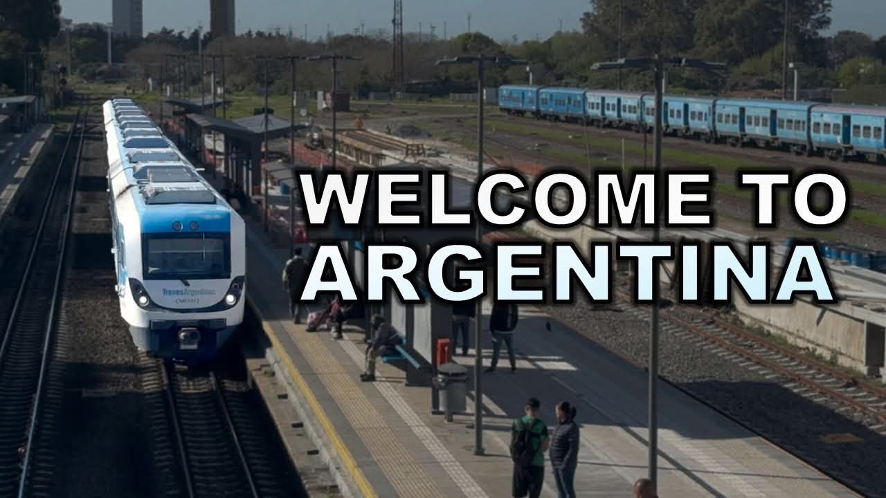 The Buenos Aires Suburban Train System is MASSIVE | Belgrano Sur & Sarmiento 