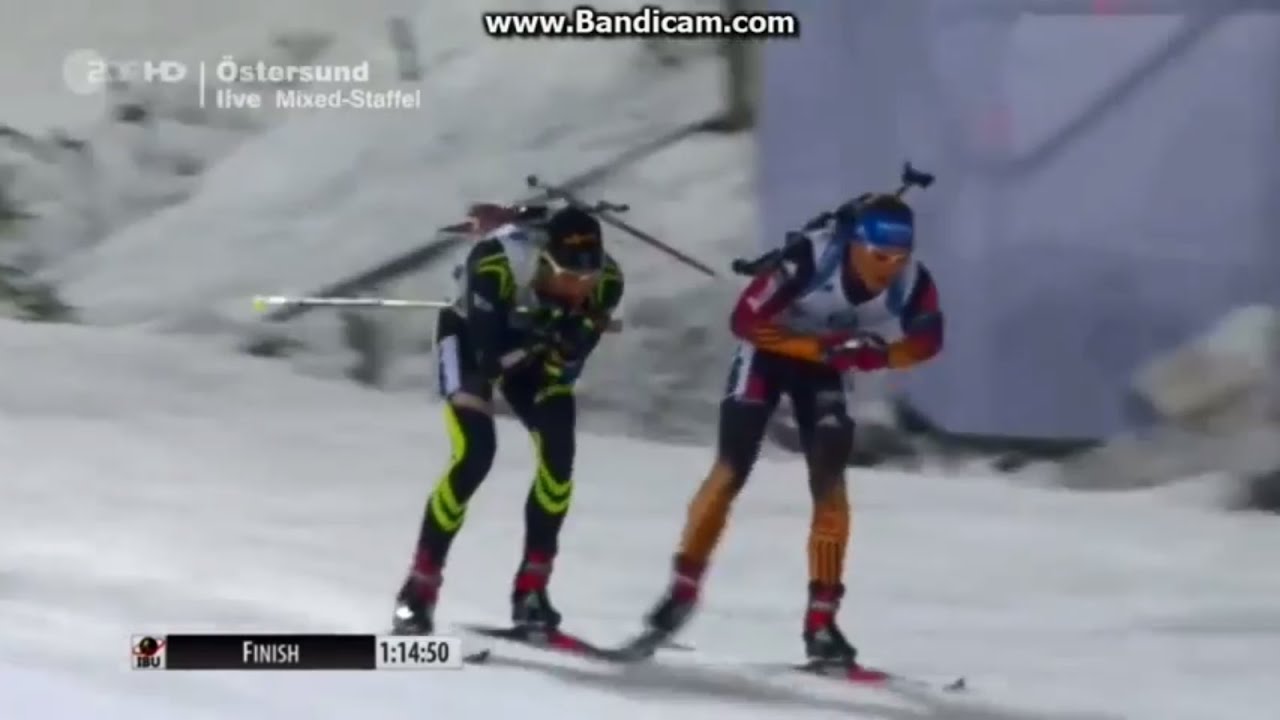 Martin fourcade vs Simon Schempp(Мартен Фуркад против Симона Шемпа)
