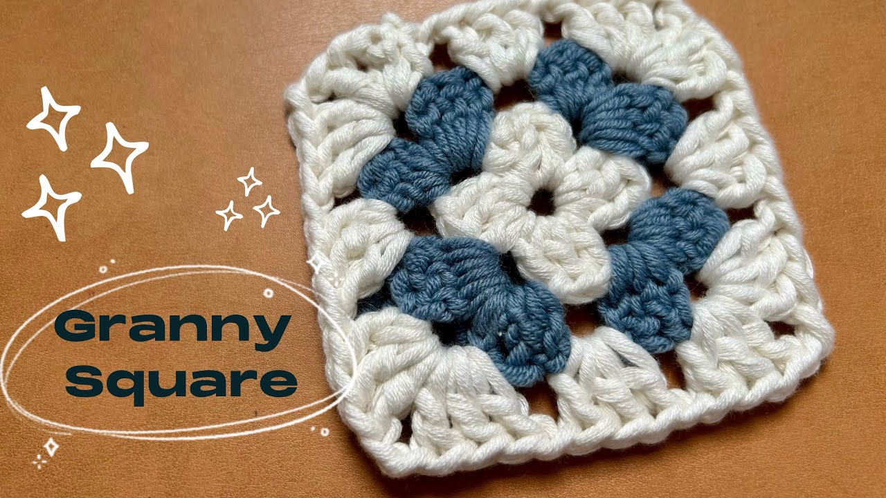 Granny Square häkeln für Anfänger & Schritt-für-Schritt Anleitung | Einfaches Häkel Tutorial