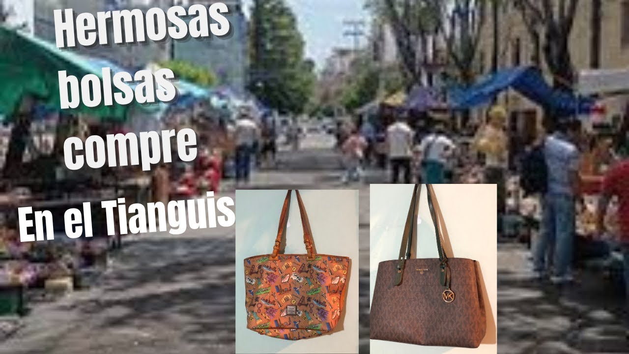 Encontré HERMOSAS BOLSAS DE MARCA en el Tianguis 