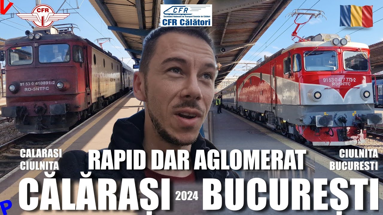 Calarasi - Bucuresti | In cel mai rapid mod posibil cu tren CFR