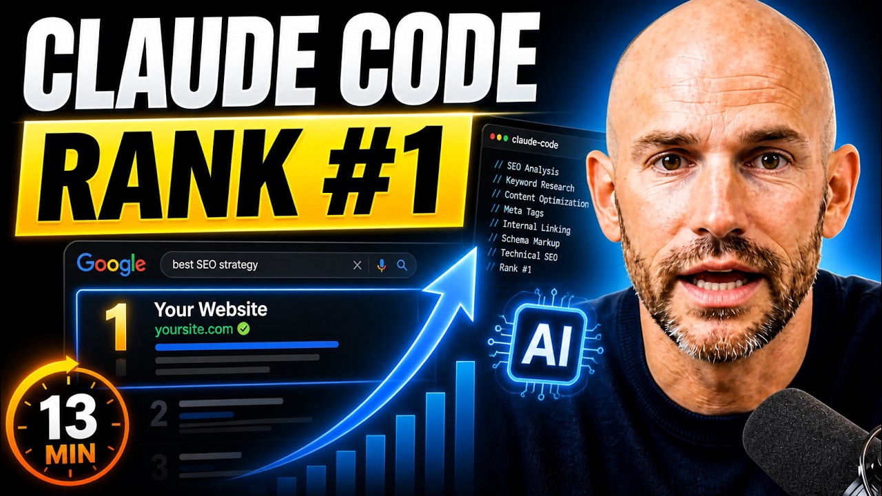 How I Use Claude Code for SEO To Rank #1 (It's SO easy)