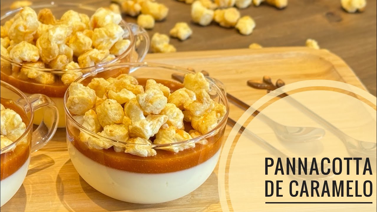PANNACOTTA DE VAINILLA Y CARAMELO