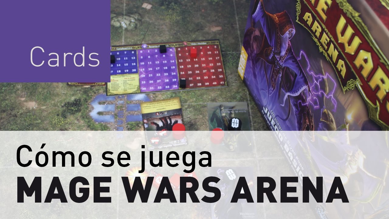 Mage Wars Arena - Cómo jugar - Juego de mesa
