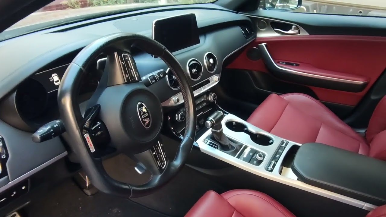 Kia stinger z USA. mały, duży problem do naprawy