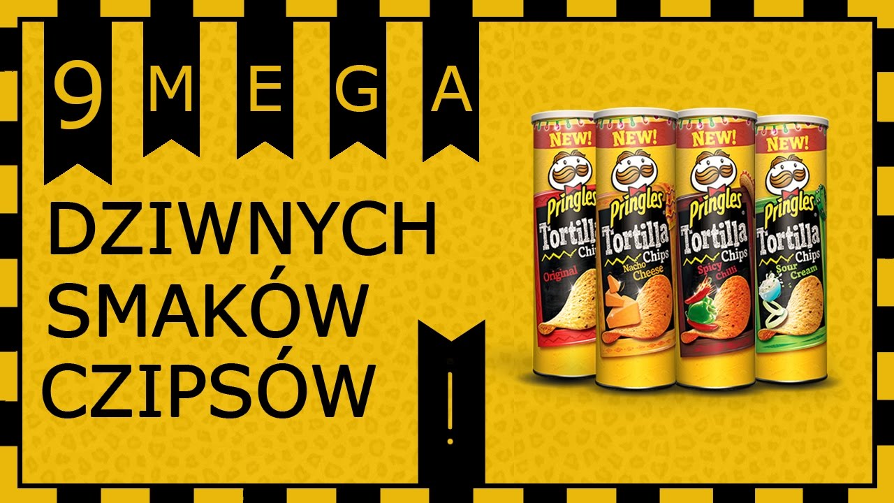 9 MEGA DZIWNYCH SMAKÓW CZIPSÓW - WIELKI TEST!