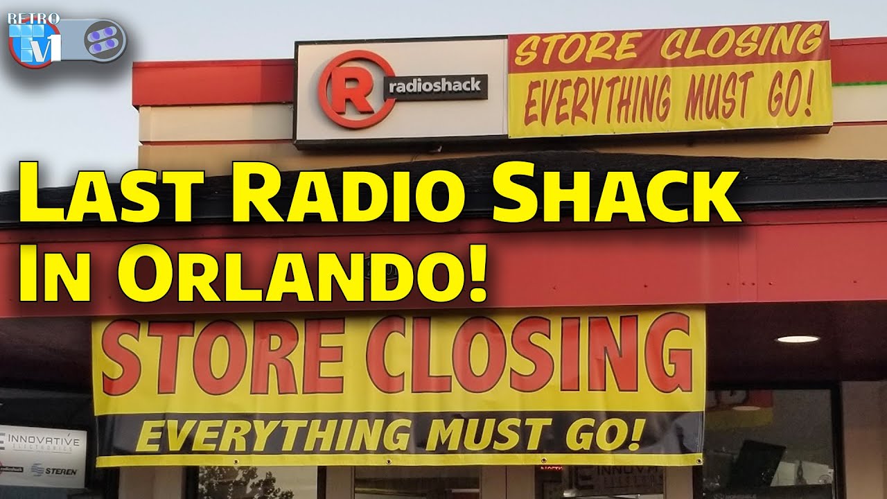 The Last Radio Shack in Orlando is Closing