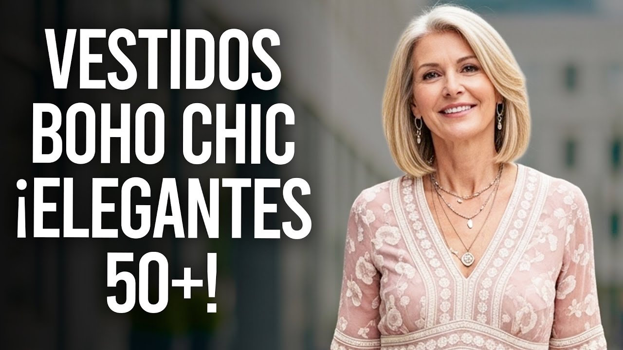 Vestidos BOHO CHIC para Mujeres de 50+ | Elegancia sin Esfuerzo