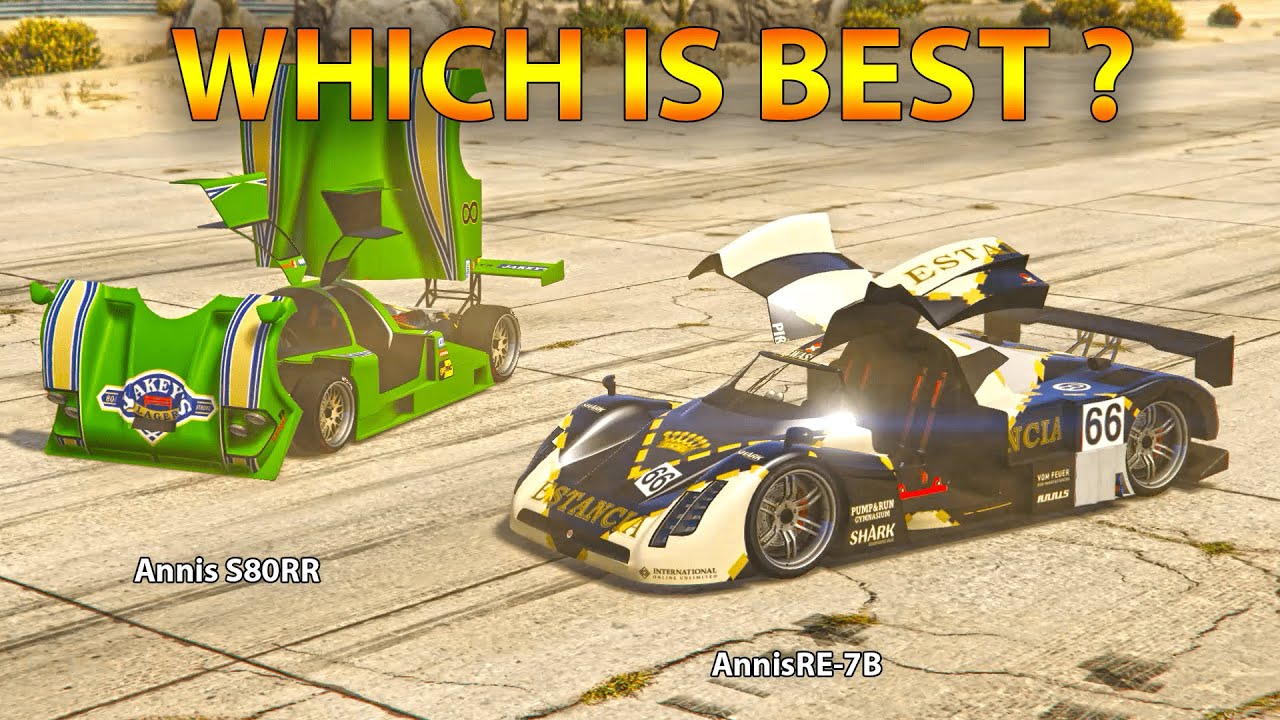 GTA 5 ONLINE | ANNIS S80RR VS ANNIS RE-7B SUPER CARS COMPARISON (WHICH IS BEST ?)