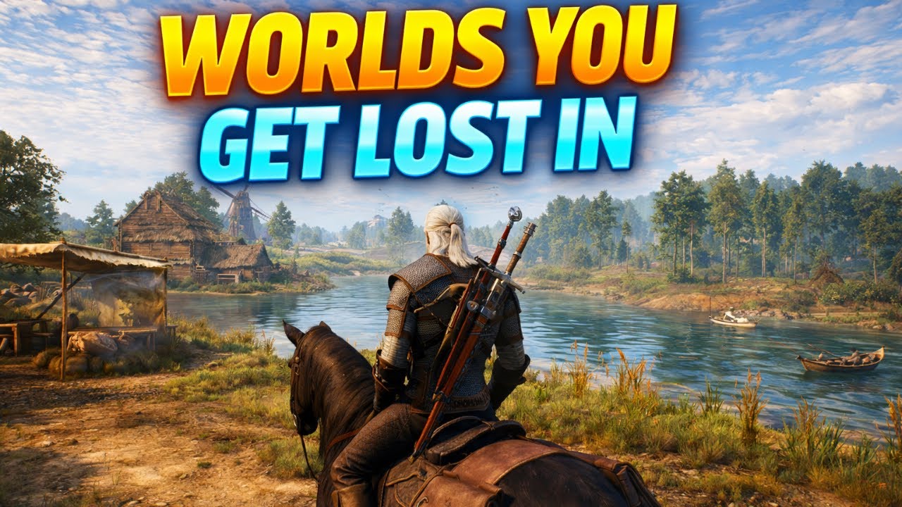 15 Open World Games You MUST Play at Least Once in Your Life
