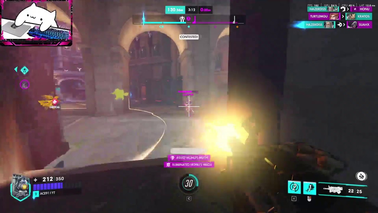 Overwatch Stream... Just Bastion POV