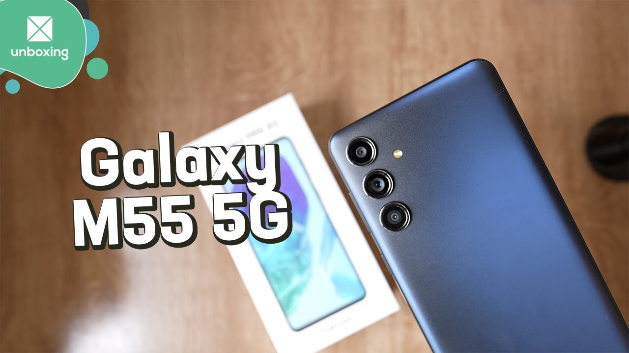 Samsung Galaxy M55 5G | Unboxing en español