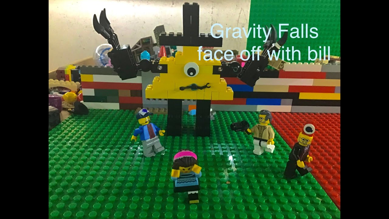Lego Gravity Falls: Face Off with Bill Cipher stop motion