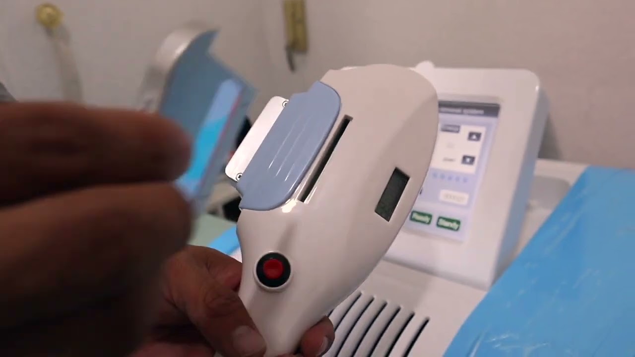 como instalar tu equipo de depilación láser marcar karter