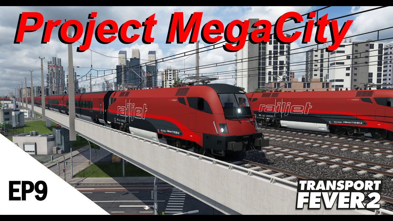Project MegaCity - Our first Long Distance Trains!