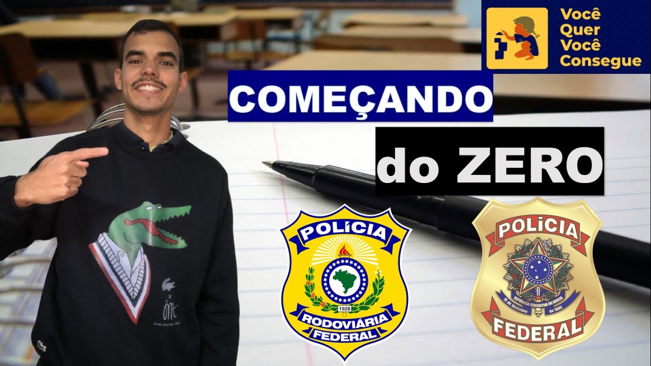 Começando do zero para PRF e PF - 5 DICAS IMPERDÍVEIS