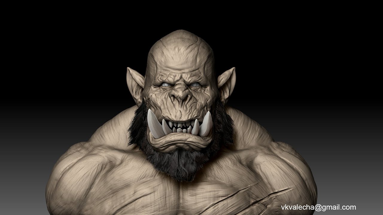 Warcraft Orc-Fan Art