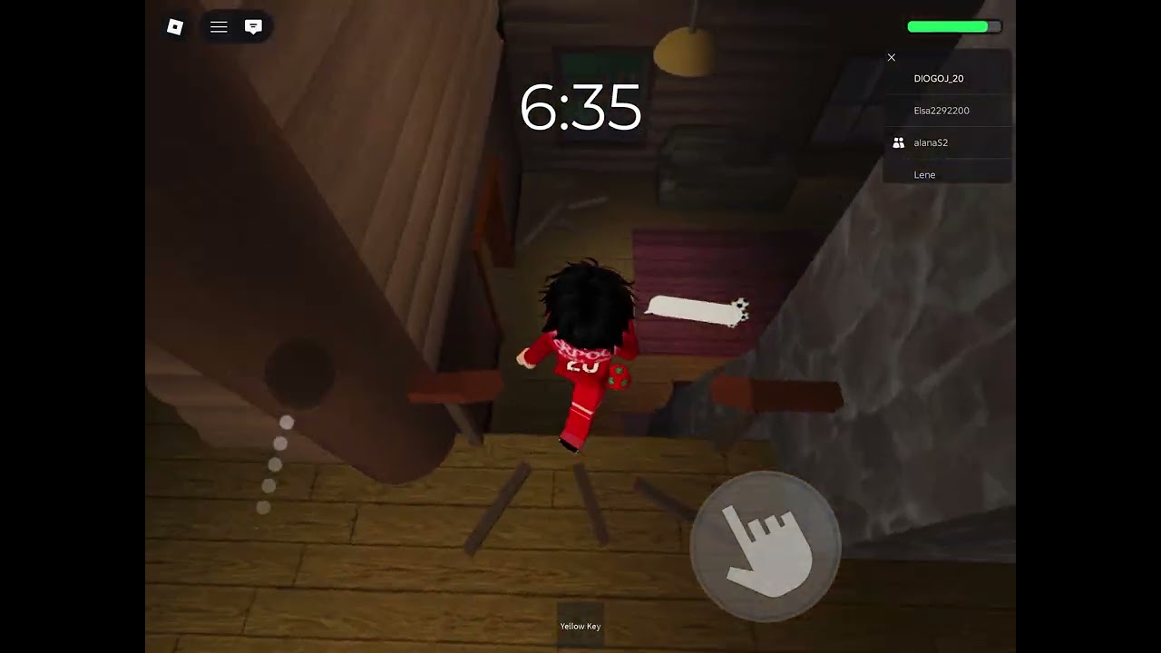 Playing spider with Alana