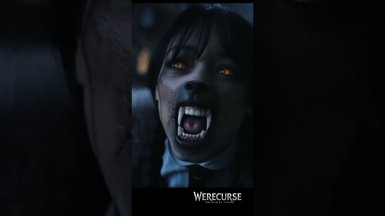 We Love Wednesday - Halloween is Friday   | Female Werewolf Transformation