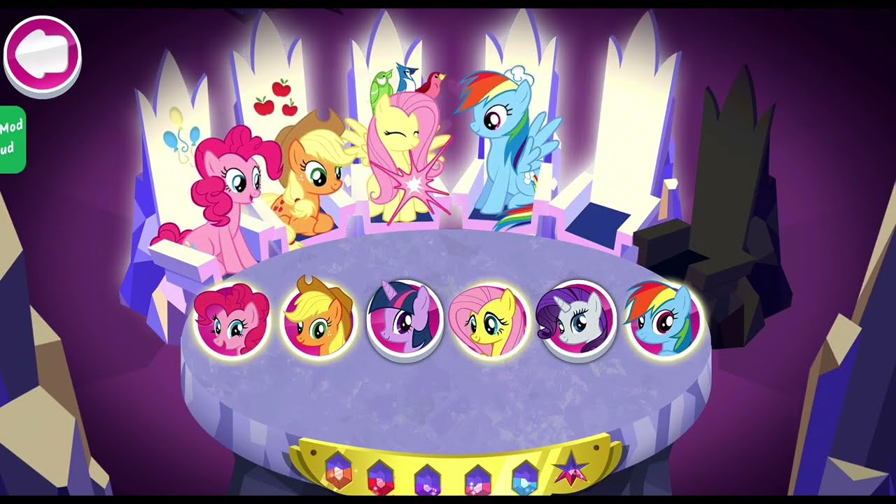 My little pony harmony quest A Beautiful Gameplay With All 6 Ponies : Ponies complete The Level #3