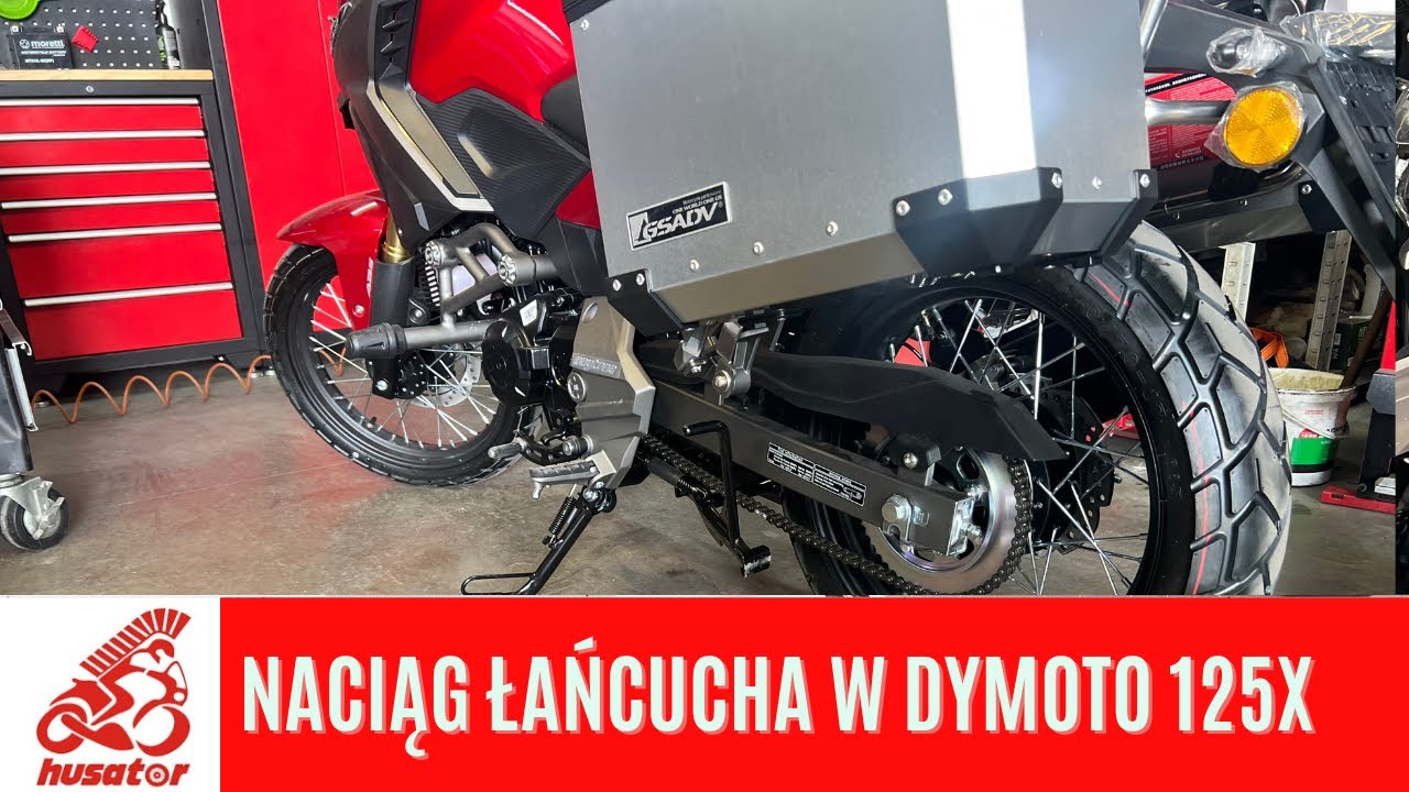 Jak naciągnąć łańcuch w Daytona Dymoto 125???
