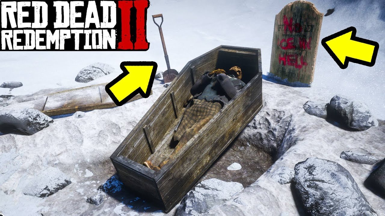 SECRET GRAVE YOU DONT KNOW ABOUT in Red Dead Redemption 2!